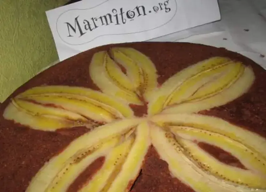 Fleur de banane fondante (4ème rencontre marmiton)