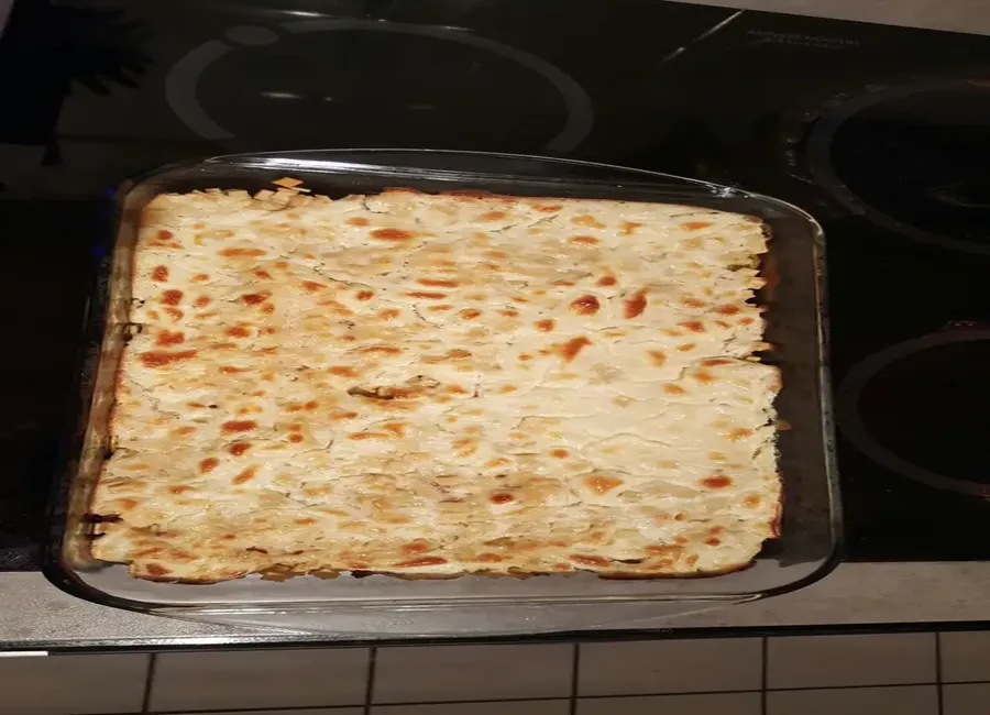 Gratin de crozets aux courgettes et au chèvre