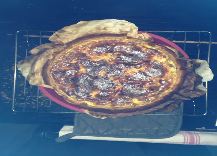 Quiche aux endives et lardons