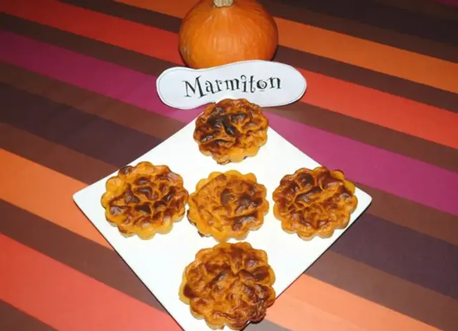 Petits flans potiron, carottes, gingembre