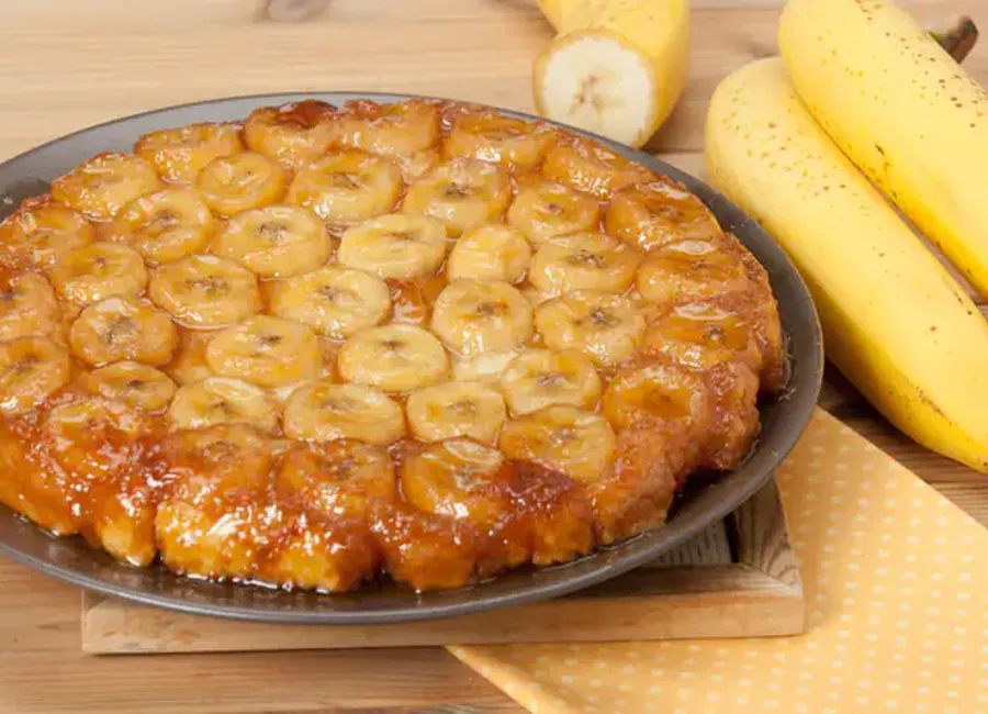 Tarte tatin banane toffee