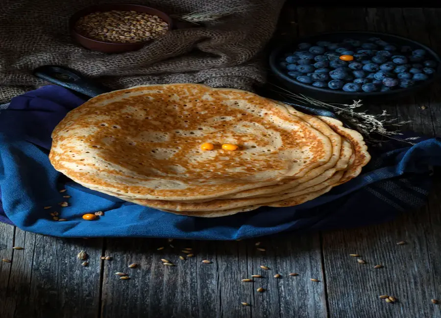 Crêpes de maïs
