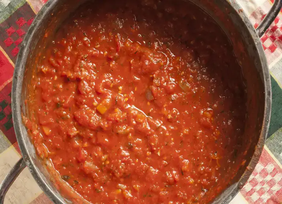Sauce tomate légère