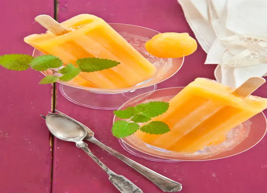 Glace au melon