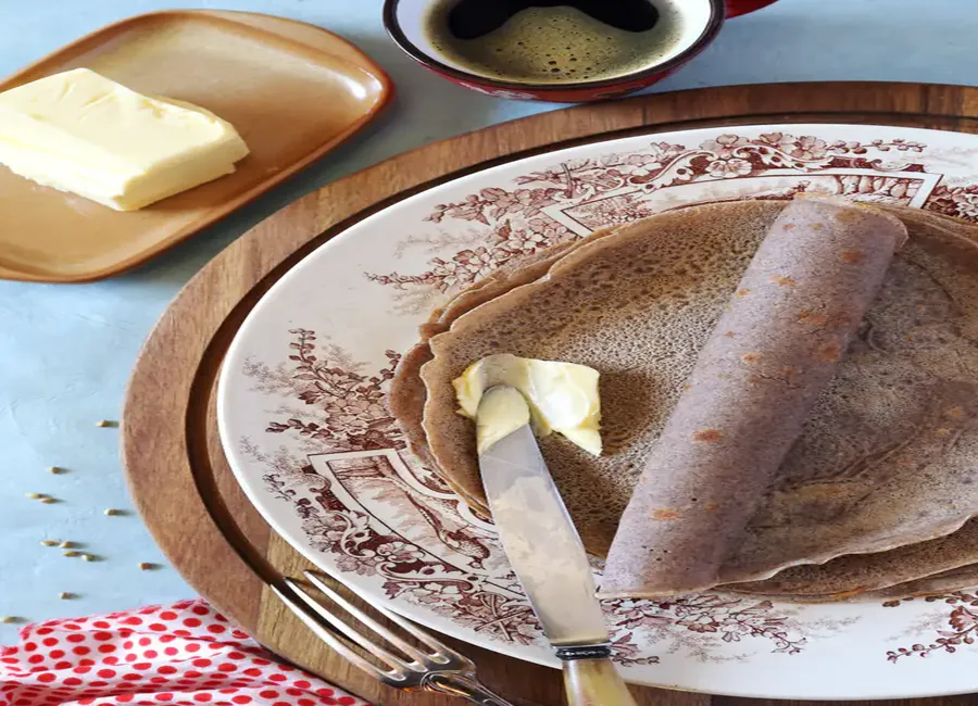 Galette bretonne à la farine de sarrasin