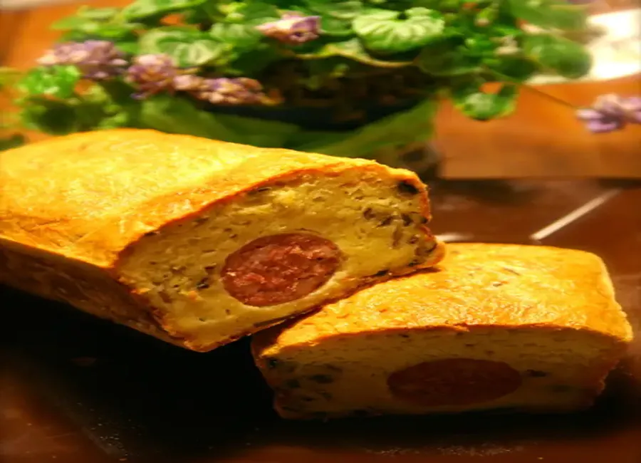 Saucisse de morteau briochée