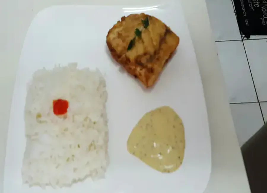 Filet de poisson à la moutarde