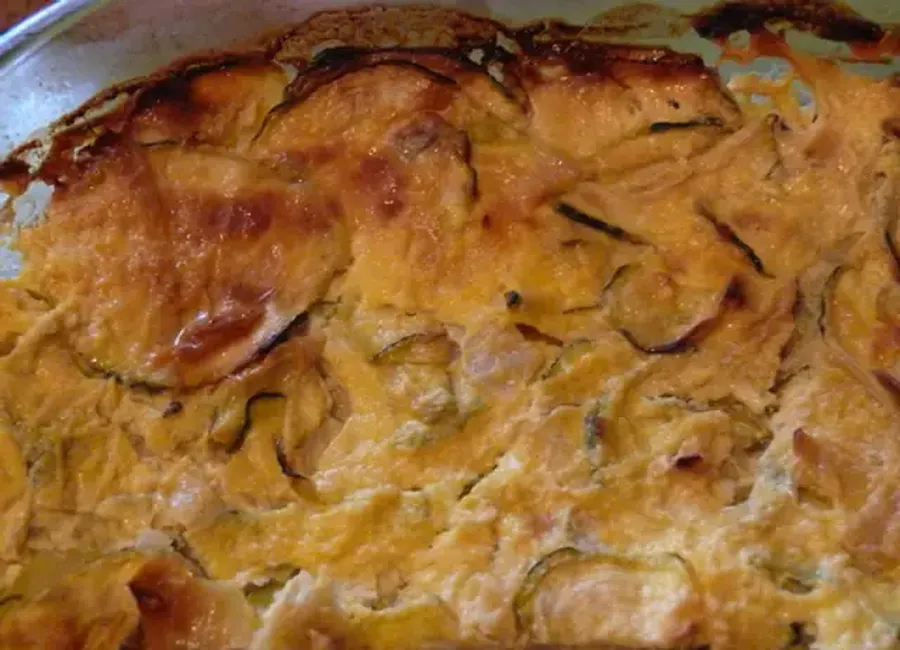 Flan de courgettes light