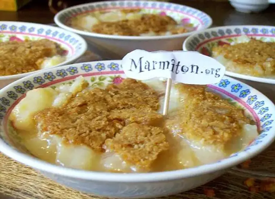 Cobbler aux pêches (etats-unis)