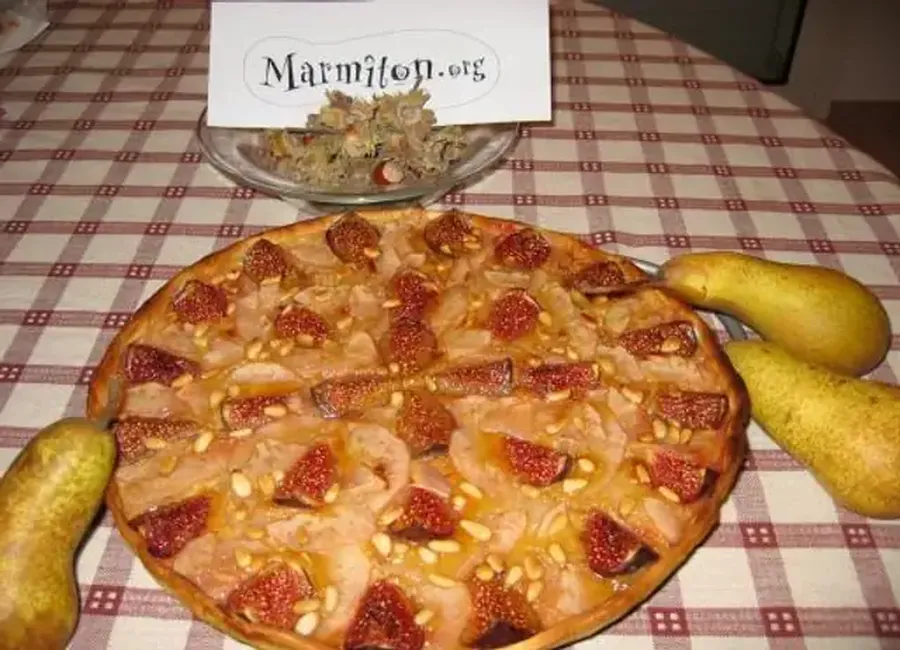 Tarte poires figues de loulou