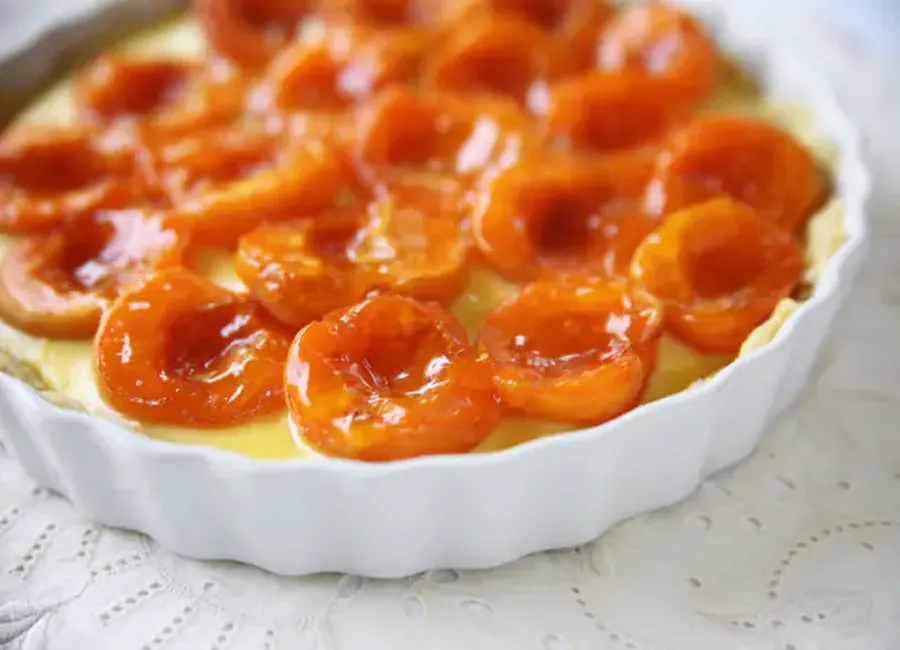 Tarte rapide aux abricots