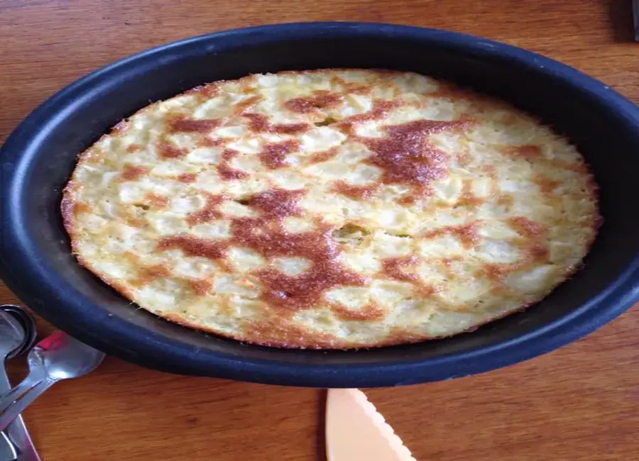Le gâteau aux pommes de tatie rosette