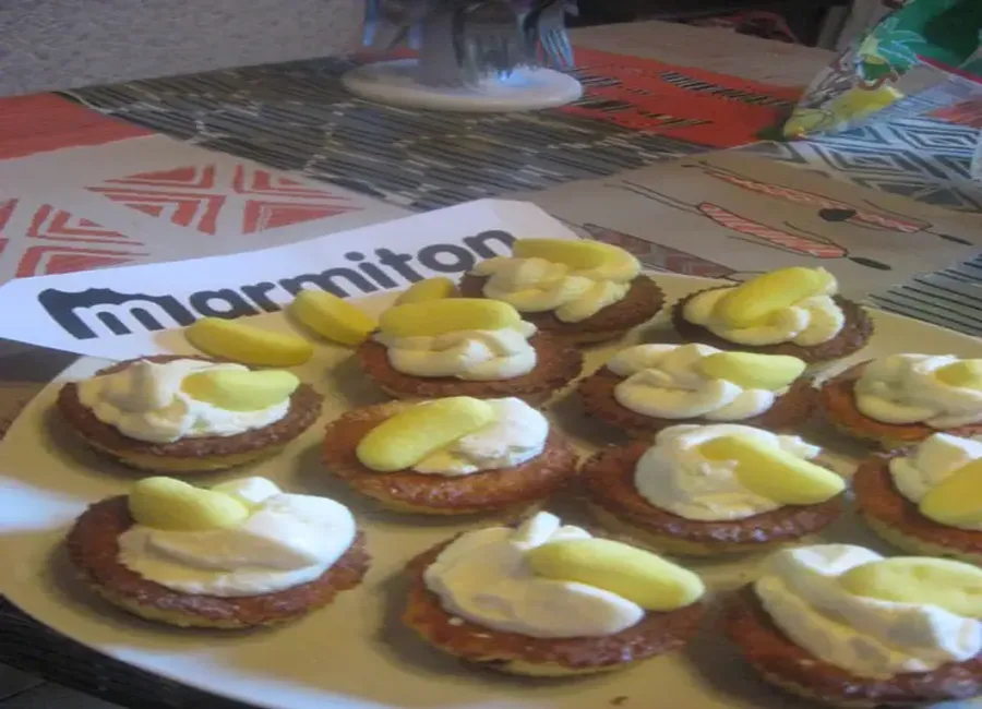 Moelleux aux bonbons banane