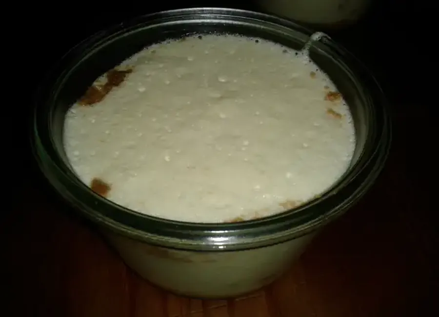 Verrine de mousse au citron et son coulis