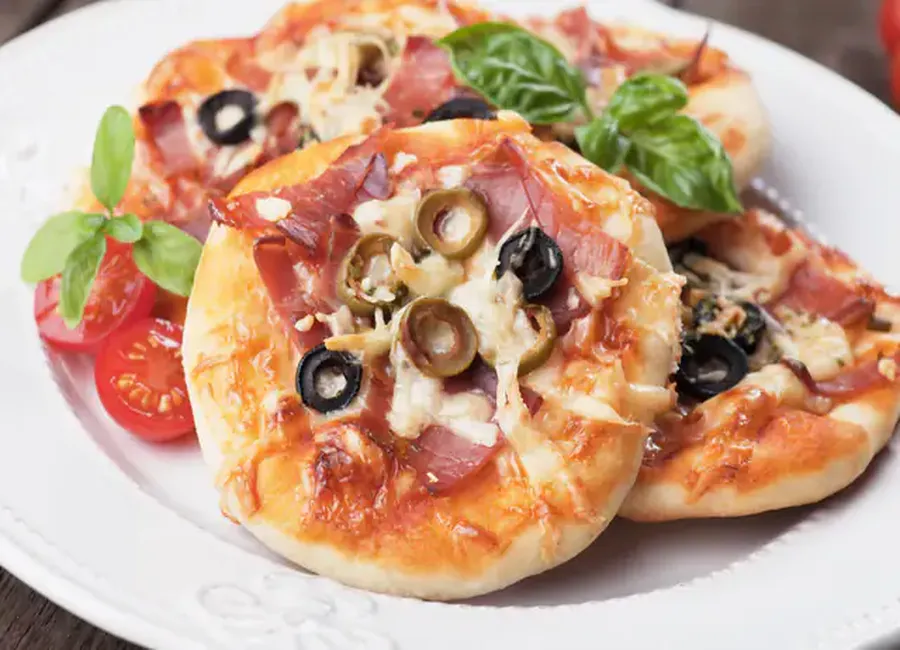 Mini pizzas reine