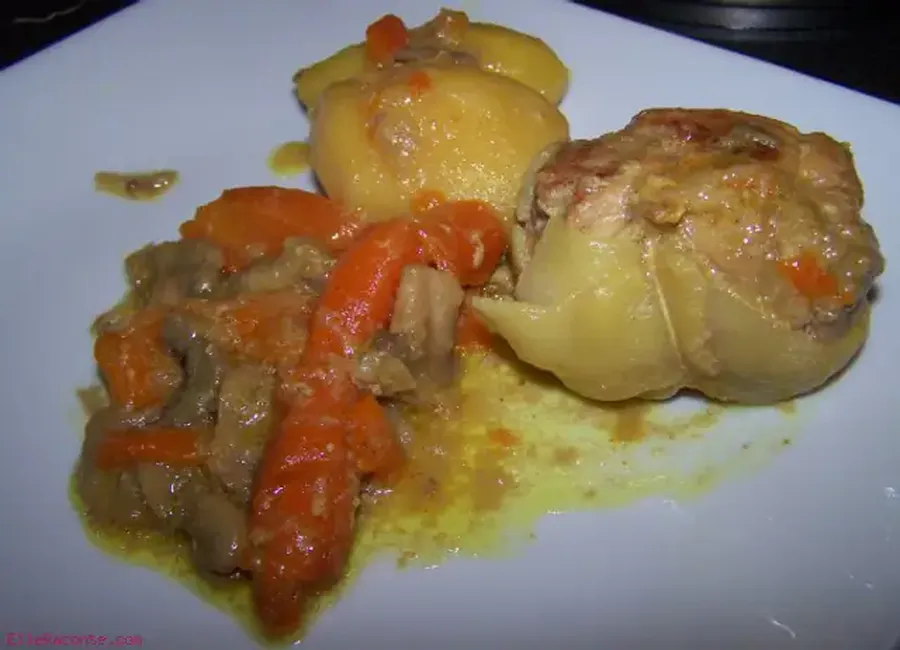 Paupiettes de veau au curry