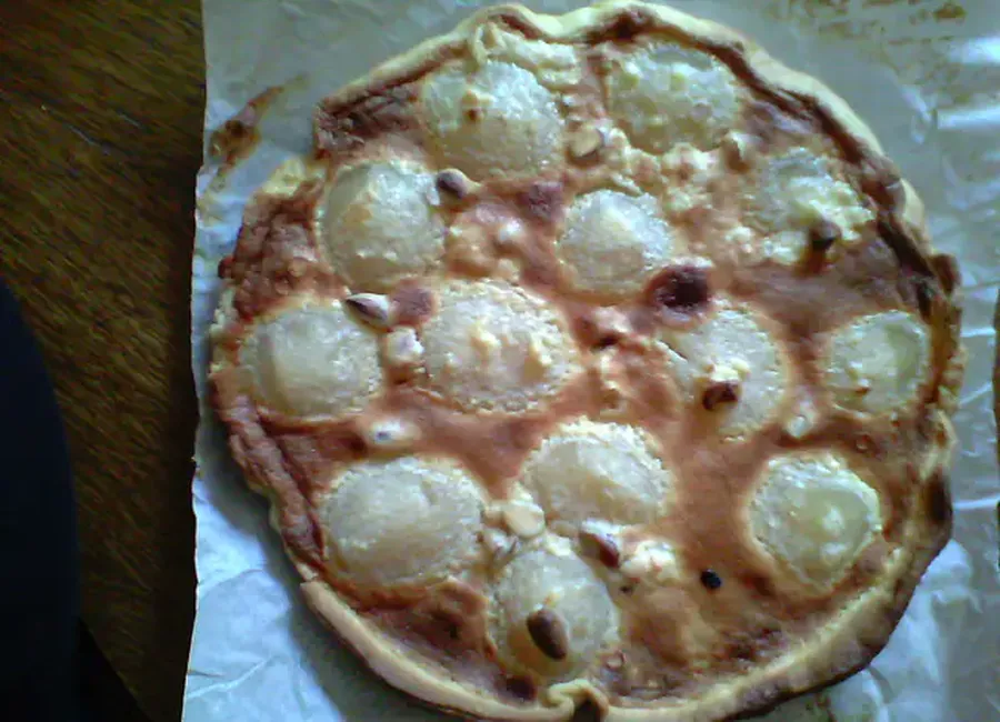 Tarte poire - nougat