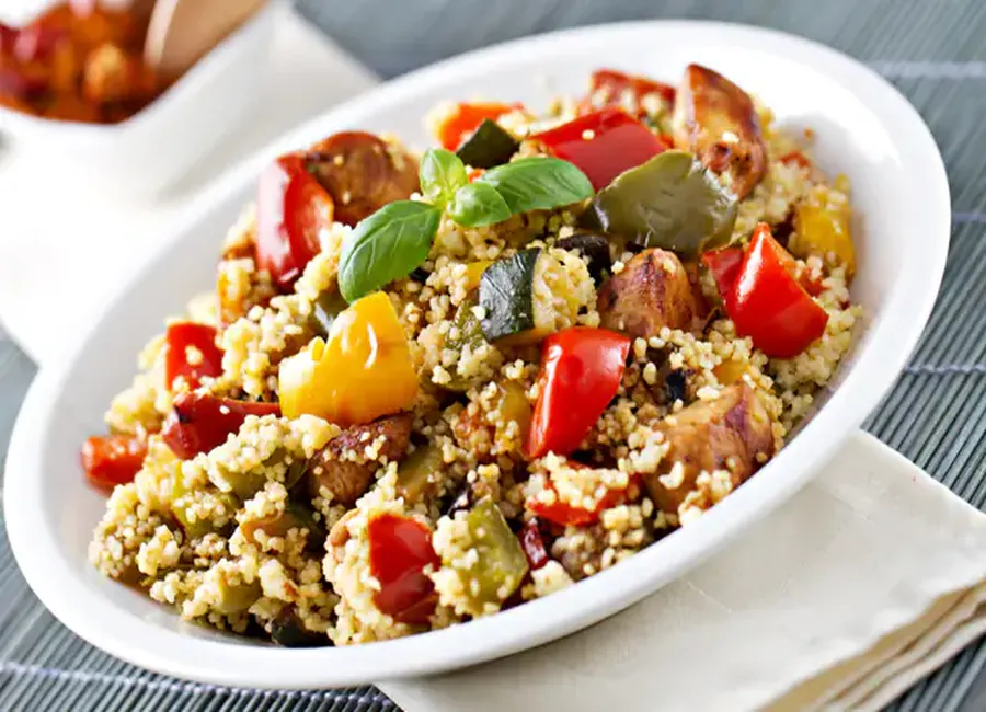 Semoule aux légumes