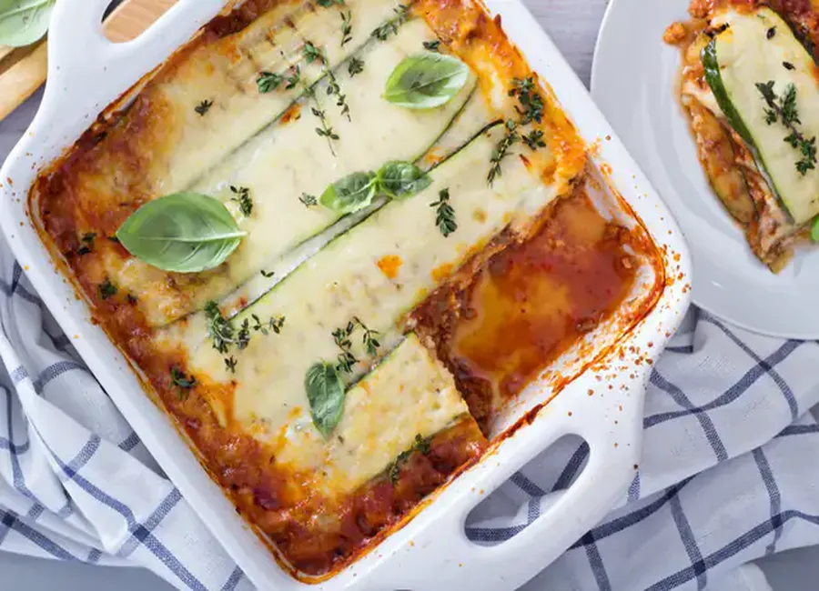 Lasagnes de courgettes faciles