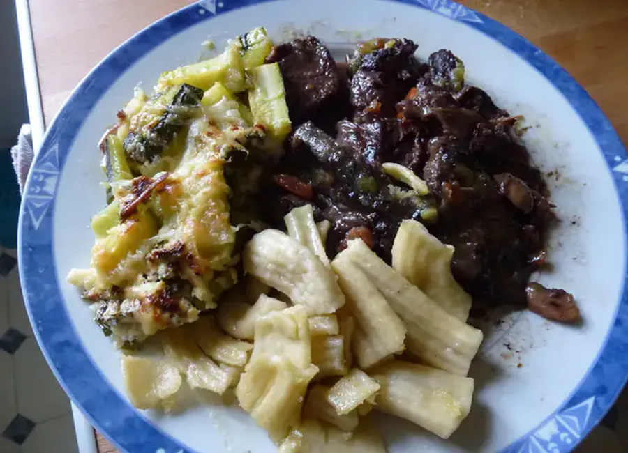 Bourguignon de joue de boeuf