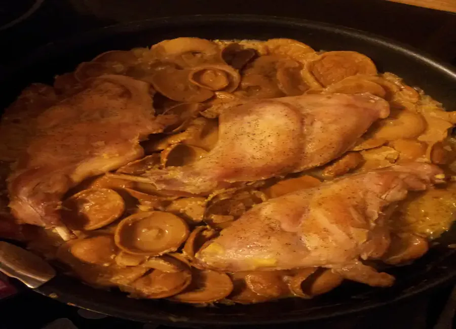 Lapin à la bière et à la moutarde