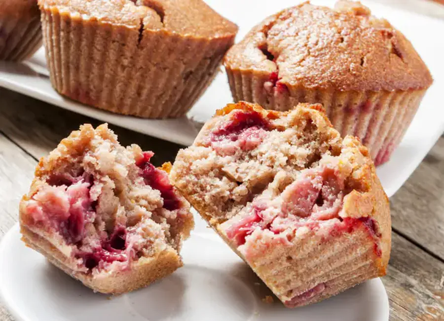Muffins à la fraise