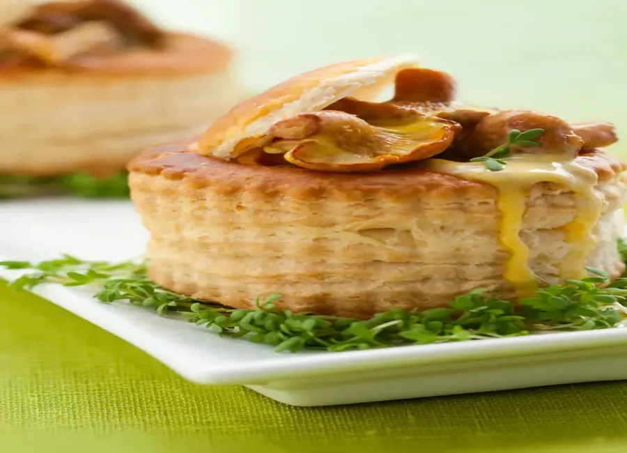 Vol au vent aux champignons