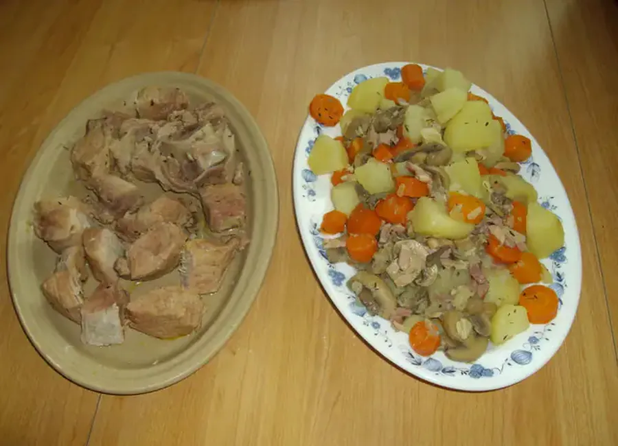 Rouelle au jus