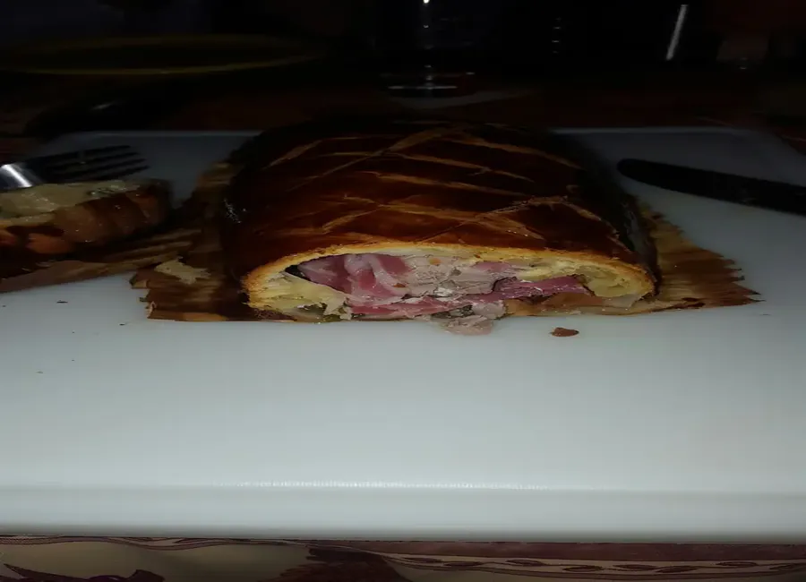 Filet mignon en croûte aux girolles