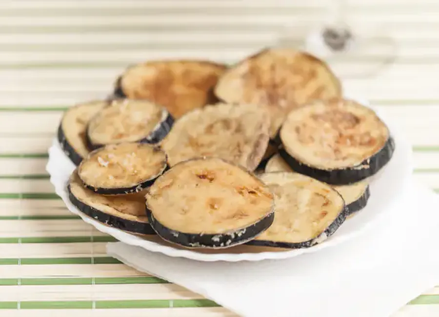 Aubergines panées