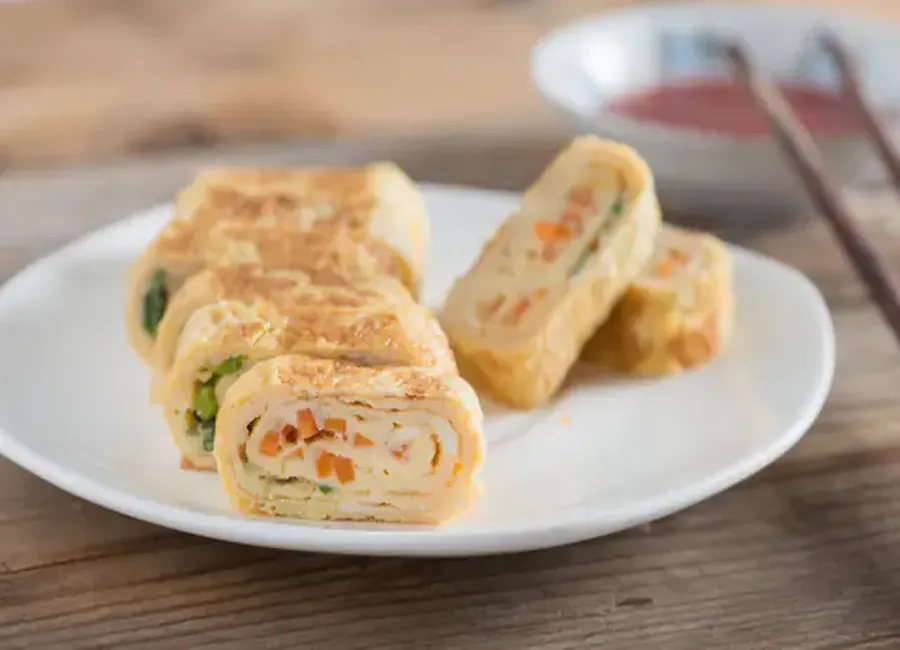 Omelette aux carottes