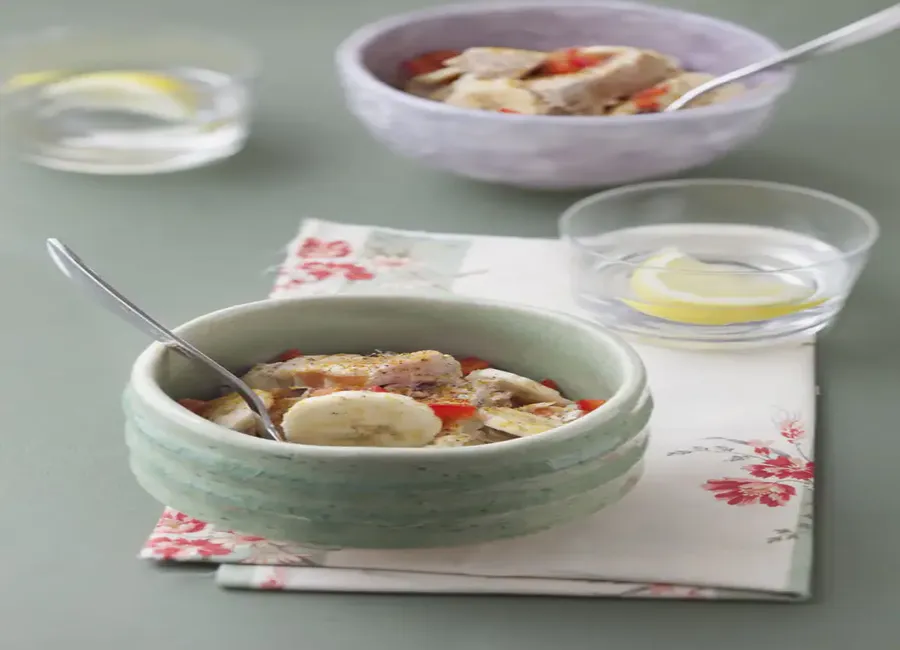 Salade de thon à la banane (tahiti)