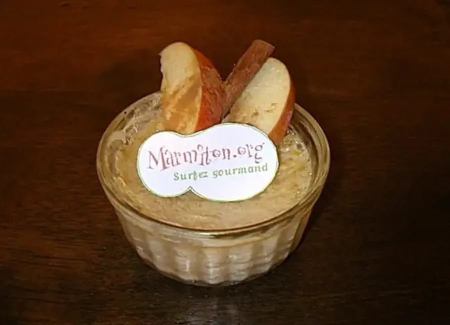 Gratin de flocons d'avoine aux pommes