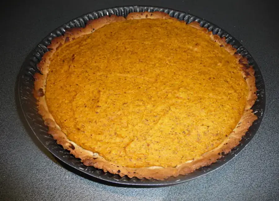 Tarte butternut aux noisettes