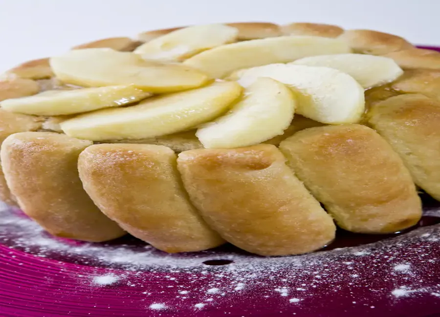 Charlottes aux pommes au rhum
