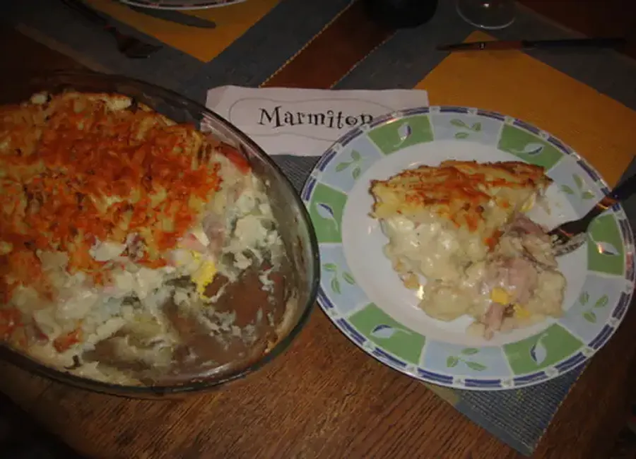 Parmentier chou-fleur jambon de mtv