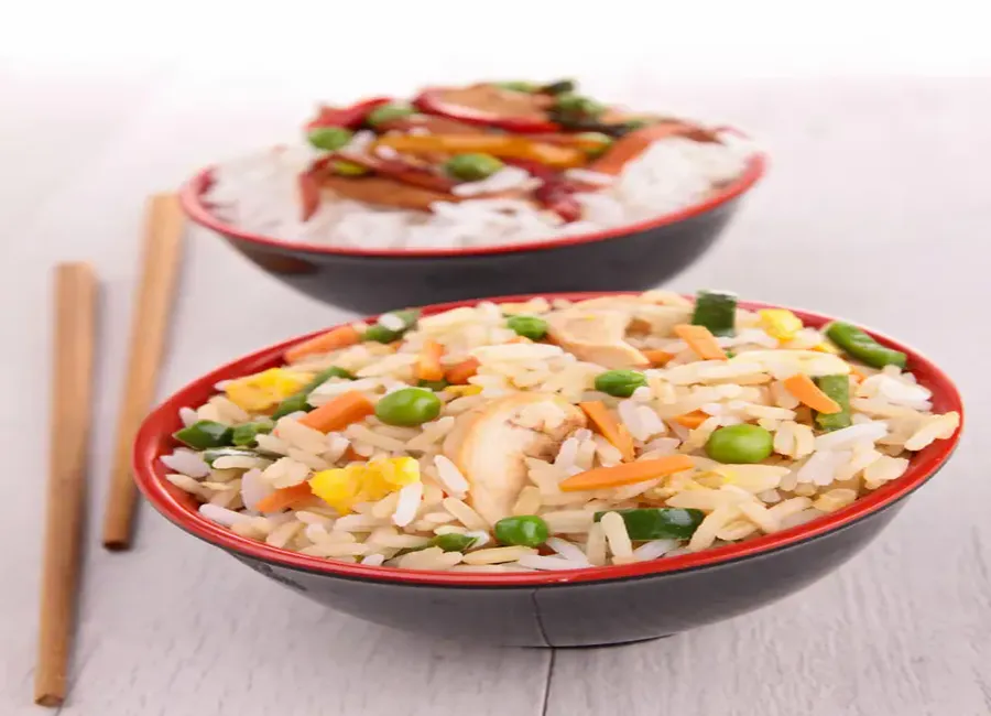Riz cantonais au poulet
