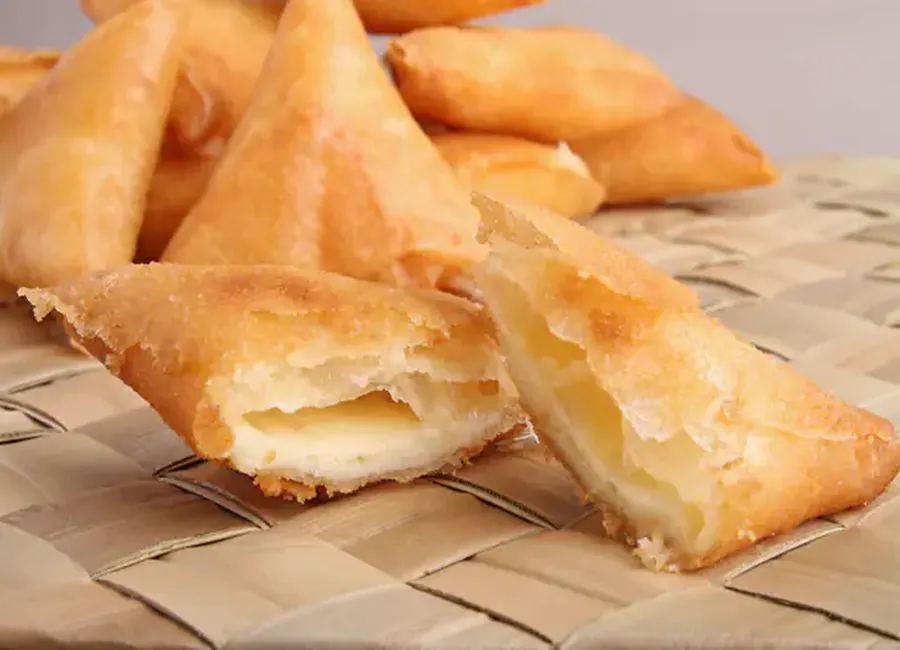 Samoussa 3 fromages réunionnais