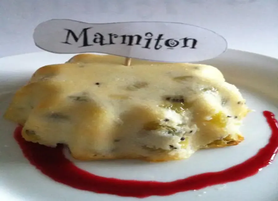Gâteau de semoule aux fruits