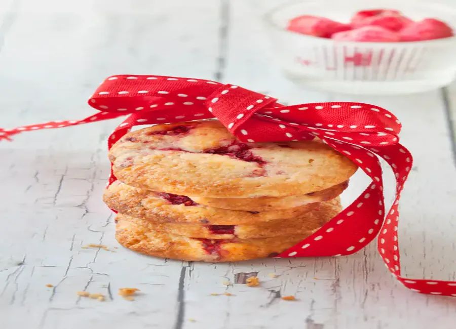 Cookie à la framboise