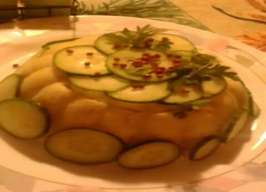 Charlotte au concombre