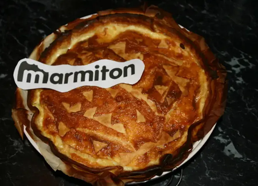 Tarte aux poireaux et reblochon