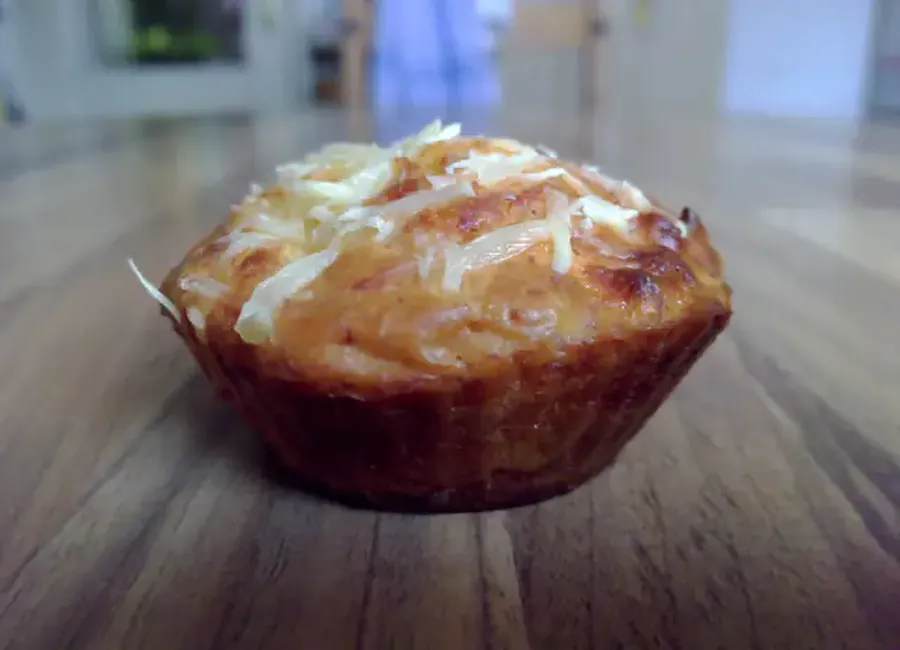 Cake bacon chèvre