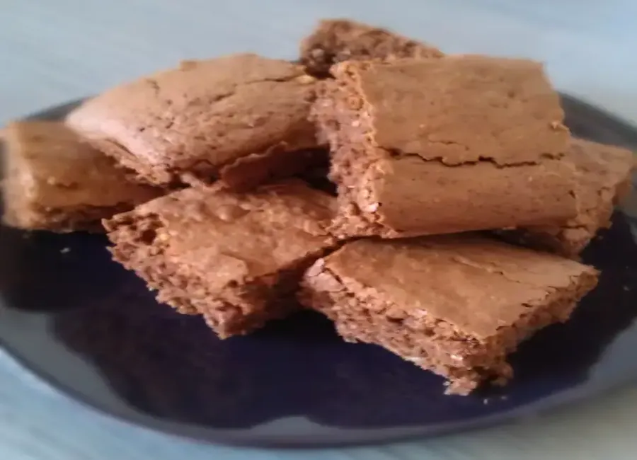 Brownie noisette coco