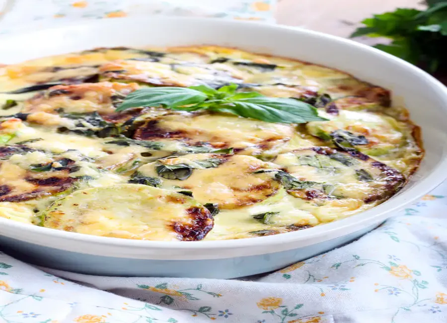 Courgettes au jambon