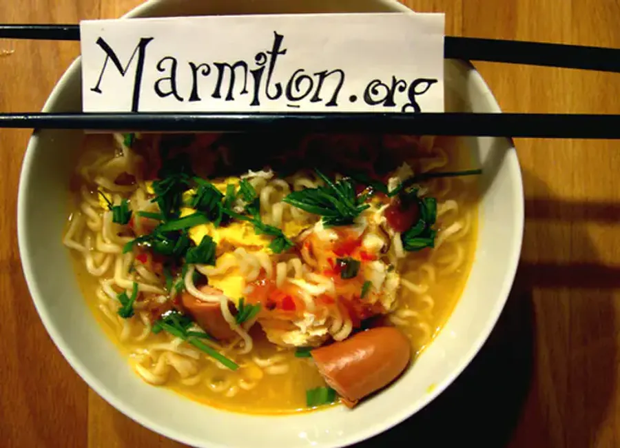 Soupe chinoise pour flemmard patenté ou placards vides ou petit creux à 4h du mat'