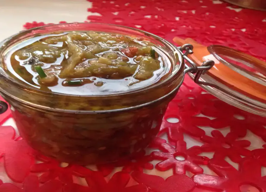 Poivrons marinés