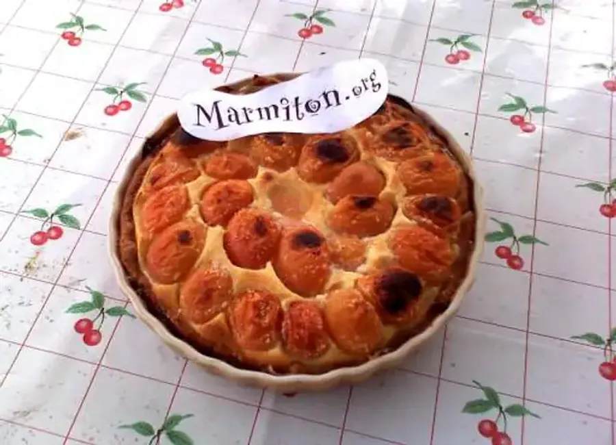 Tarte moelleuse aux abricots