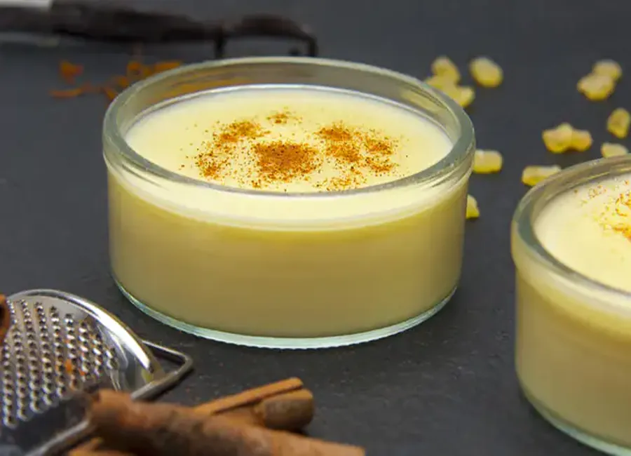 Crème dessert vanille et caramel