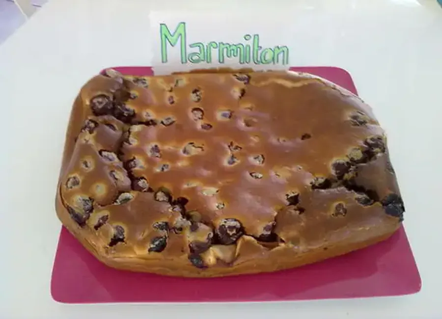 Clafoutis mousseux aux cerises